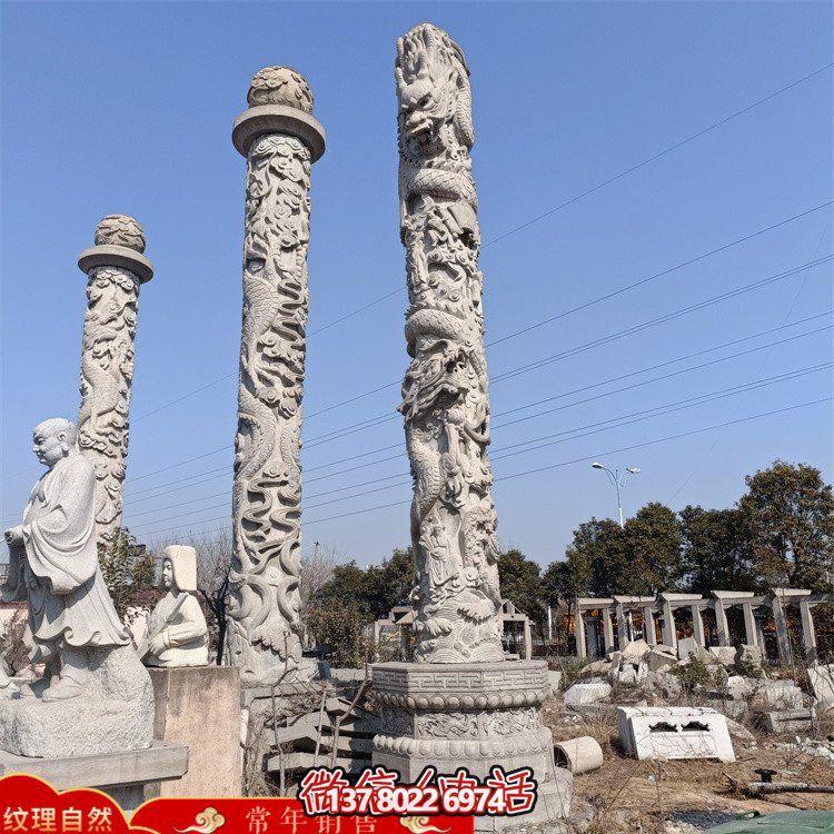 精美石雕文化庭院，欣賞絢麗景觀