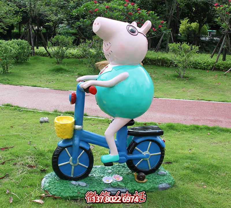 玻璃鋼雕塑裝置，點綴公園景觀