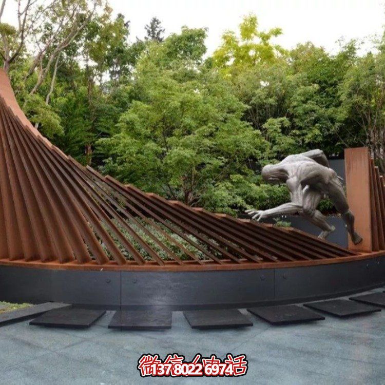不銹鋼景觀雕塑，創意裝點公園戶外園林