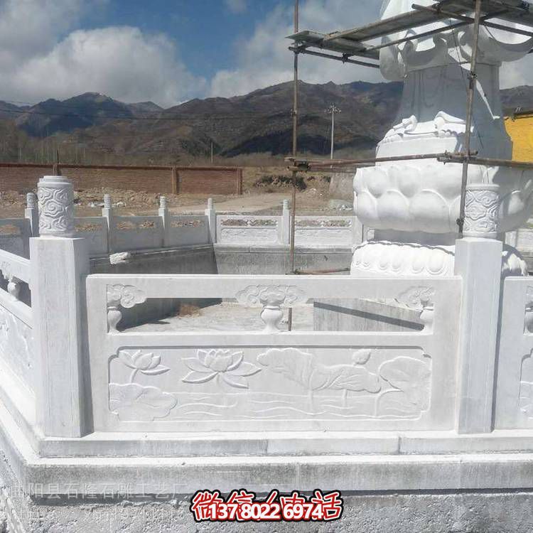 大理石欄桿雕塑，為公園、戶外景區(qū)增添優(yōu)雅氣質(zhì)