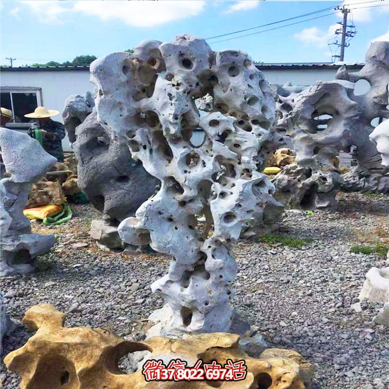 太湖石雕創意景區，帶您領略大理石之美