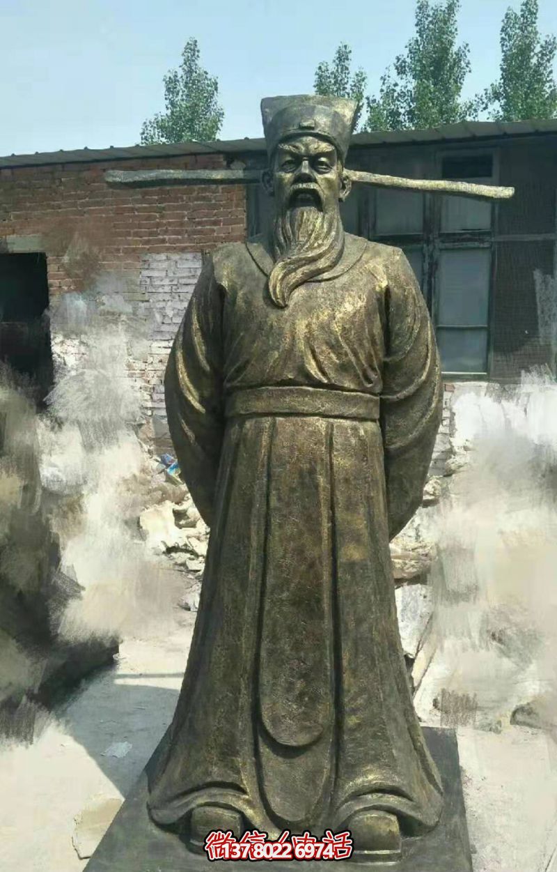 玻璃鋼古代歷史名人鑄銅法制廉政包拯雕塑 玻璃鋼古代歷史名人鑄銅法制廉政包拯雕塑