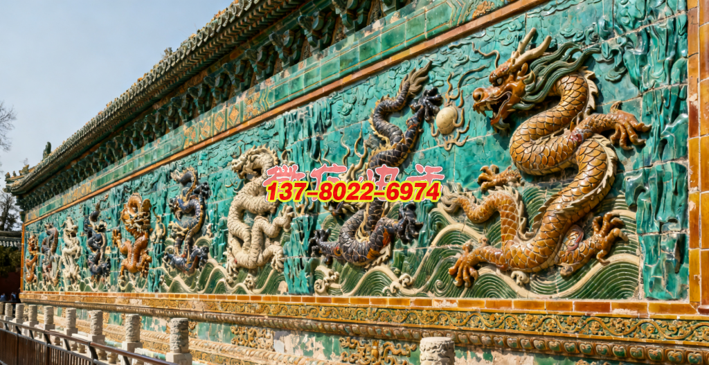 故宮九龍壁：琉璃溢彩的皇家傳統景觀雕塑，華夏龍文化的璀璨瑰寶